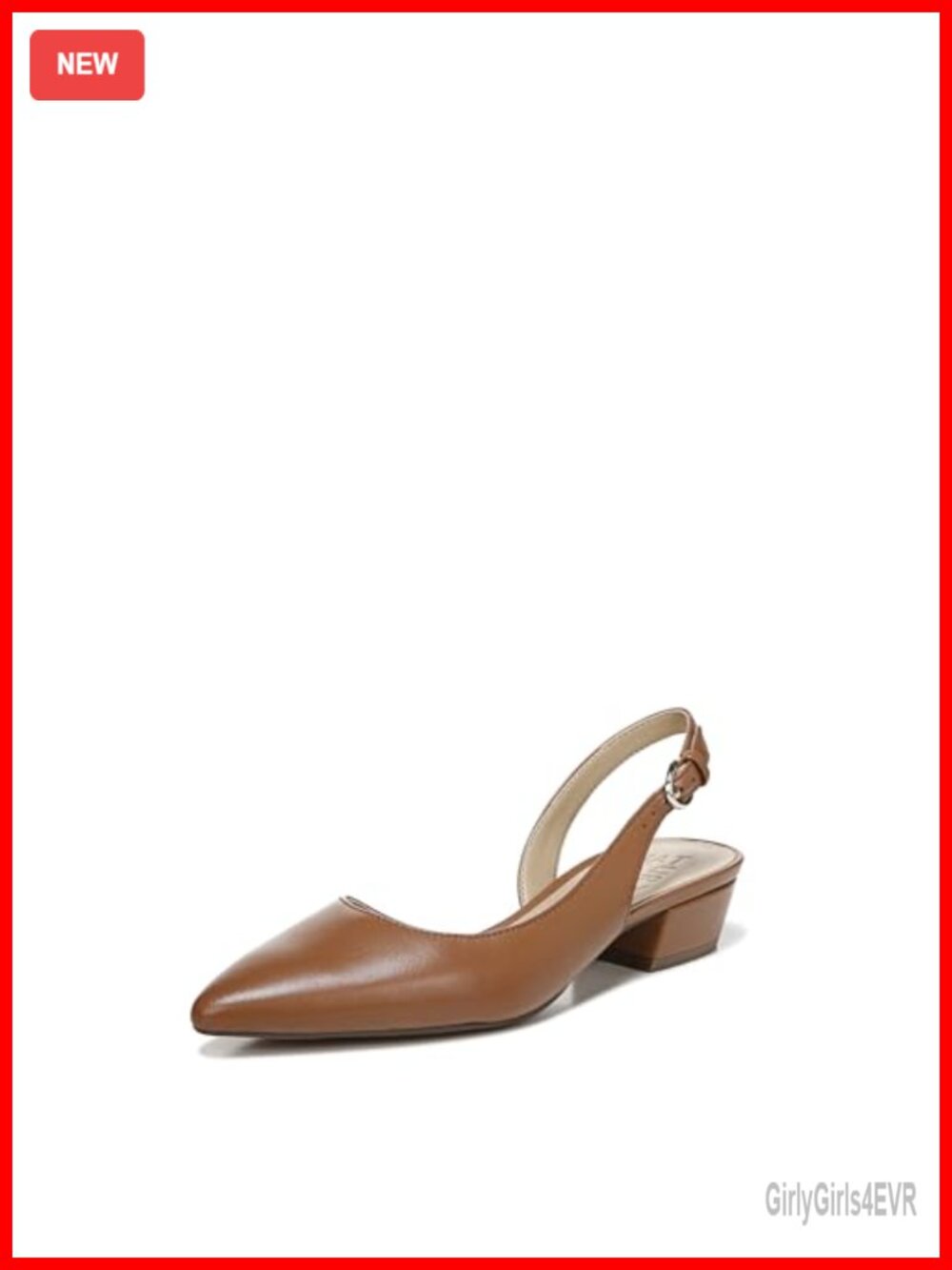 Slingback Dress Sandals with Cushioned Comfort and Buckle Closure